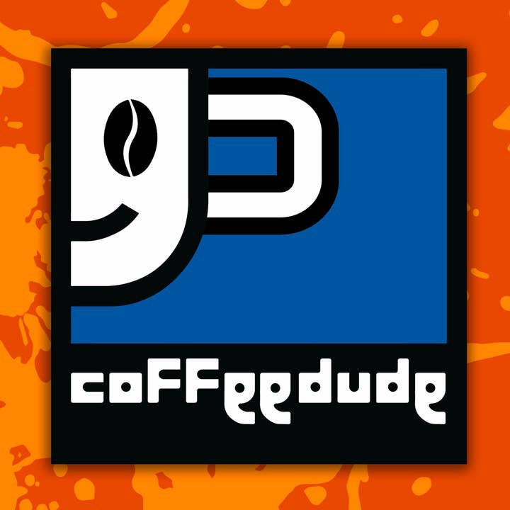 Pegatina Good Coffee para venta al por mayor de Coffee Dude