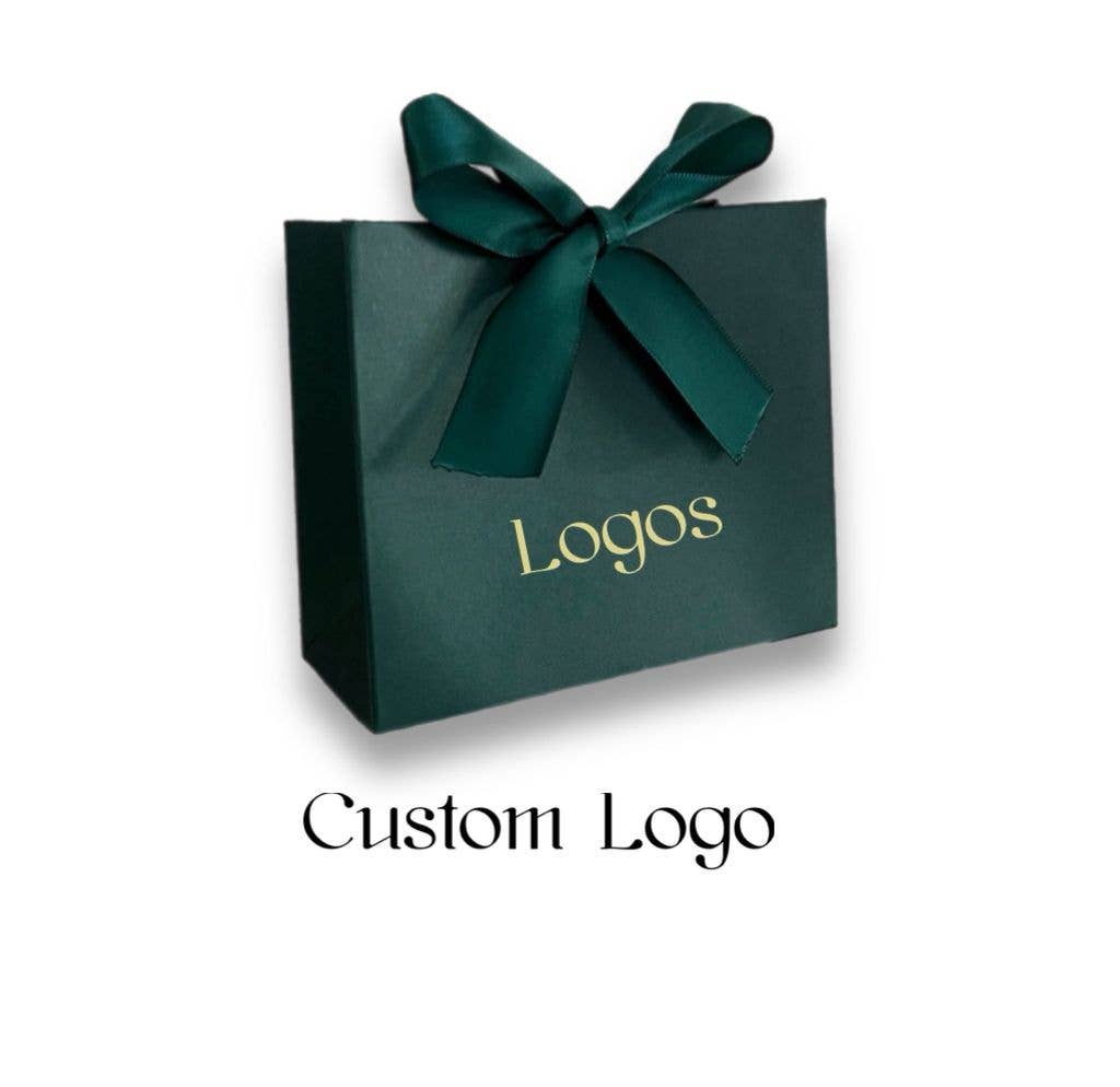 ANYGIFTGOODPACKINGBOX - Venta al por mayor Bolsas de celofán - Bolsas de Caramelos con Cinta para Regalo de Boda Personalizadas en Verde Oscuro5