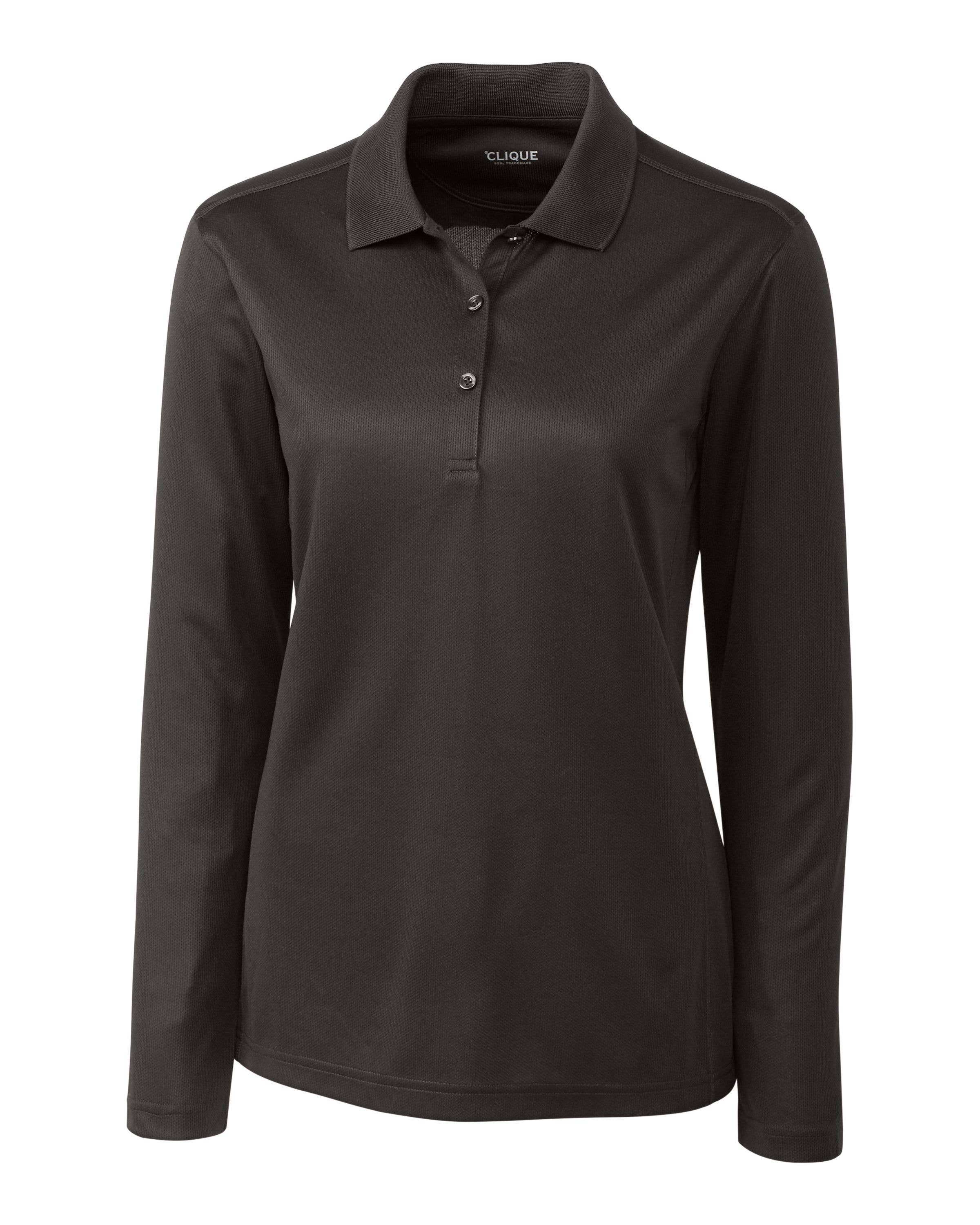 Cutter & Buck - Wholesale Polo - Women's - Clique Ice Pique Long Sleeve Tech Womens Polo4