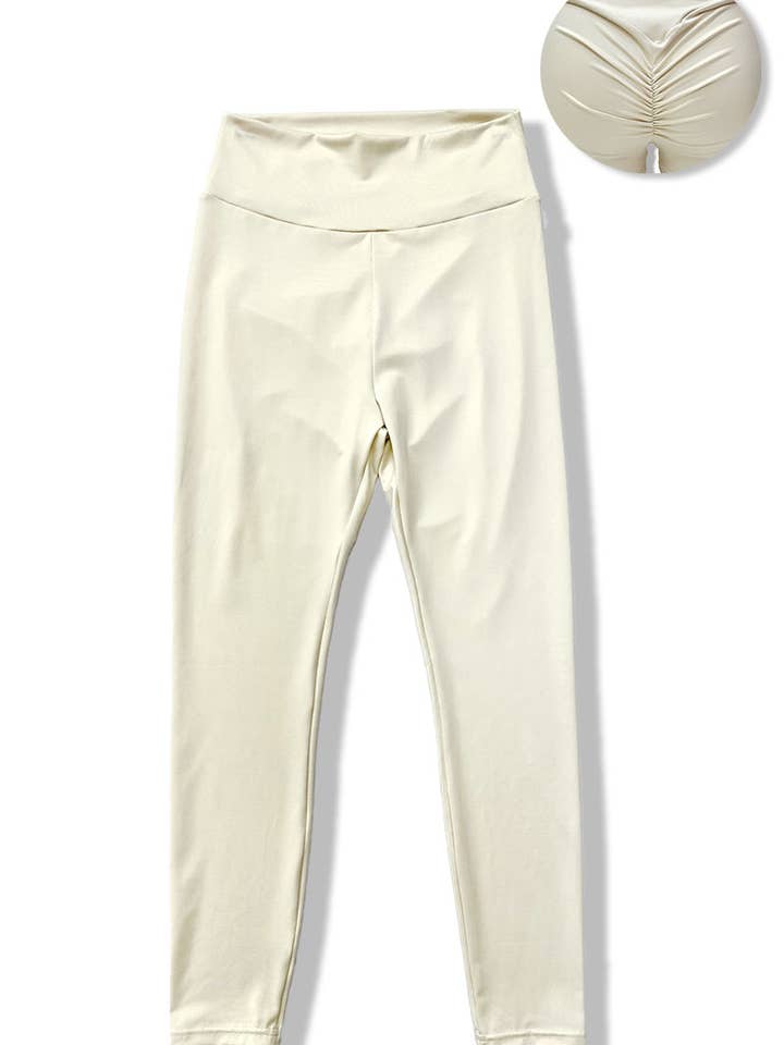 Belle Com'Elle - Wholesale Fashion Leggings - Women's - Curved Pushup Back Legging/P390172