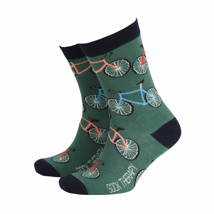 Bicycle - Men's Bamboo Socks for wholesale by Smiling Faces