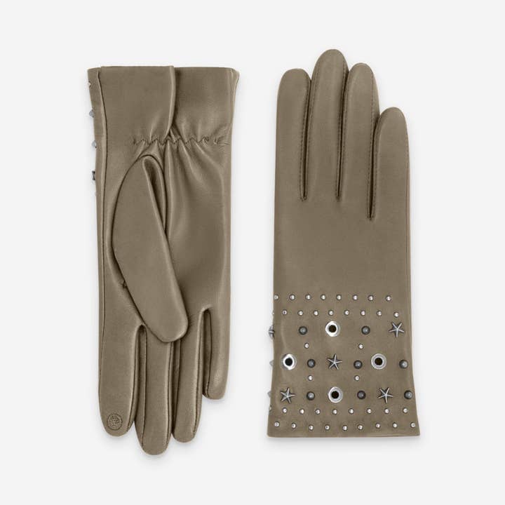 Glove Story - Wholesale Gloves - Women's - Women’s Lambskin Leather Gloves – 100% Silk Lining – 21640SN6