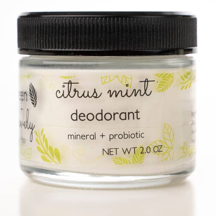 green + lovely – Engroshandel Deodorant - Dame – Citrus Mint Deodorant - Mineral + Prebiotisk + Veganer4