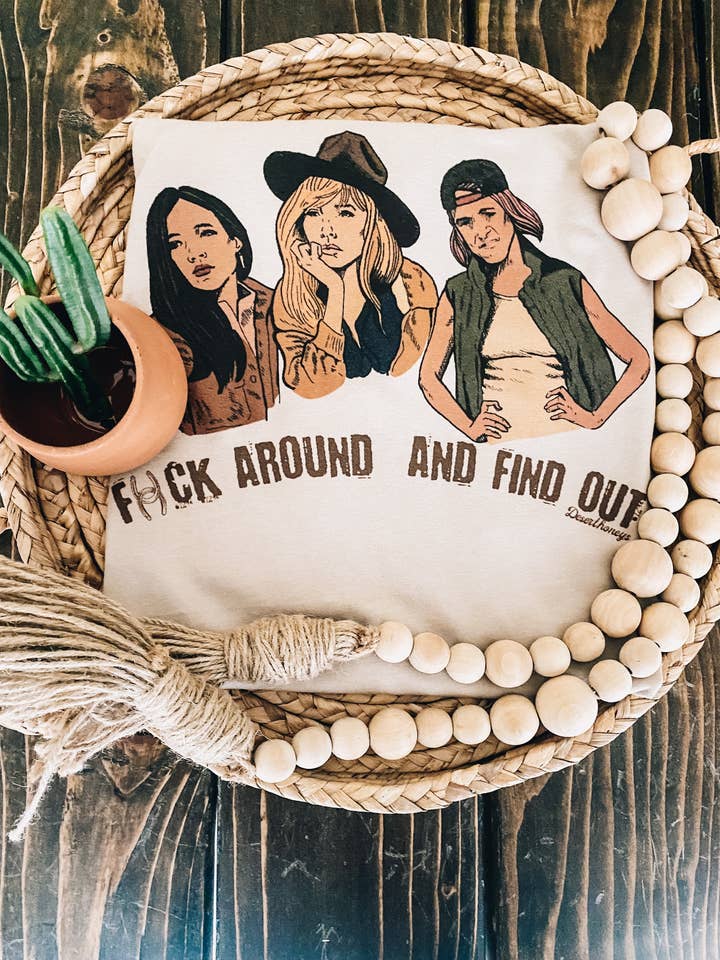 FIND OUT for wholesale by Desert Honey’s Sweet Tees