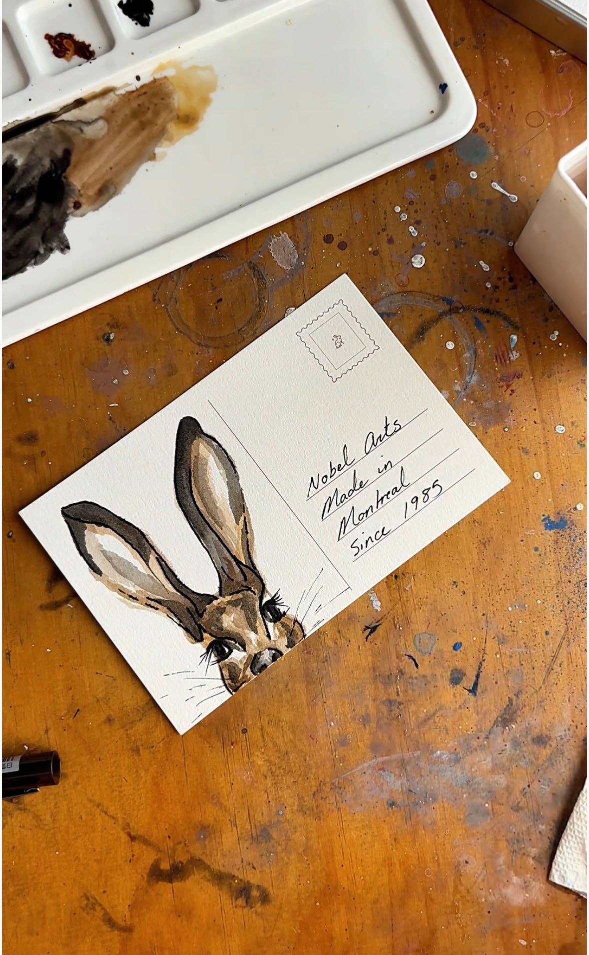 Nobel Arts - Wholesale Postcard - Blank Watercolor Postcards (30 Sheets)1