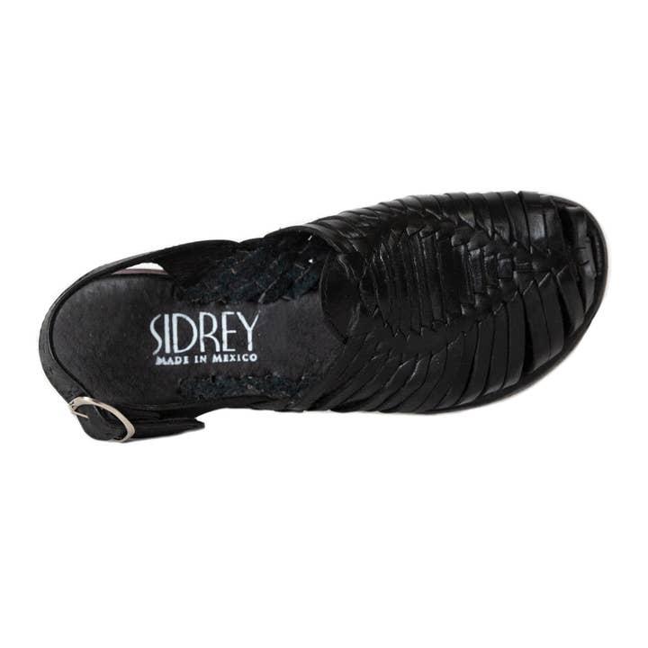 SIDREY - Wholesale Sandals - Women's - SIDREY Women's Closed Toe Mexican Huarache Sandals - Black