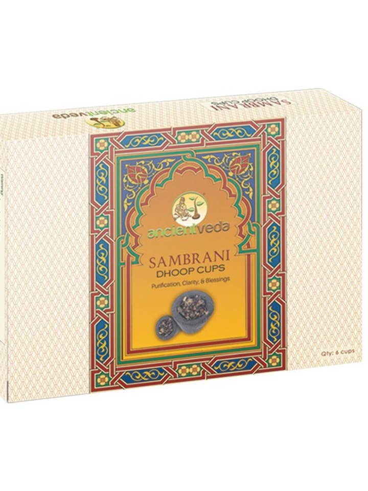 Sambrani Dhoop Becher (12 Stück) für den Großhandel von Ancientveda