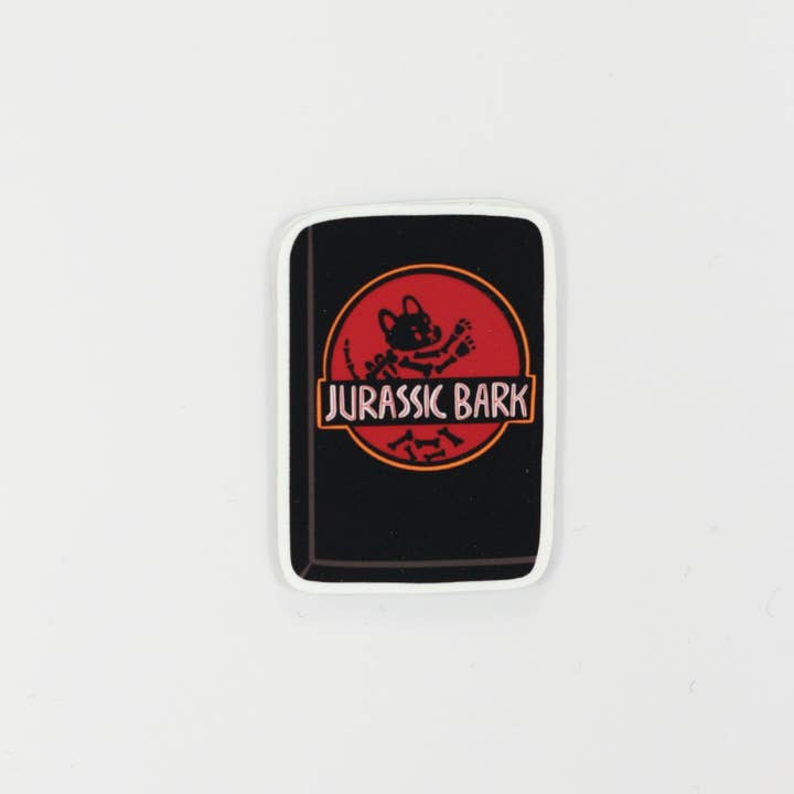 Jurassic Bark - Dog Films - Vinyl Stickers for wholesale by My Sweet Paper Card