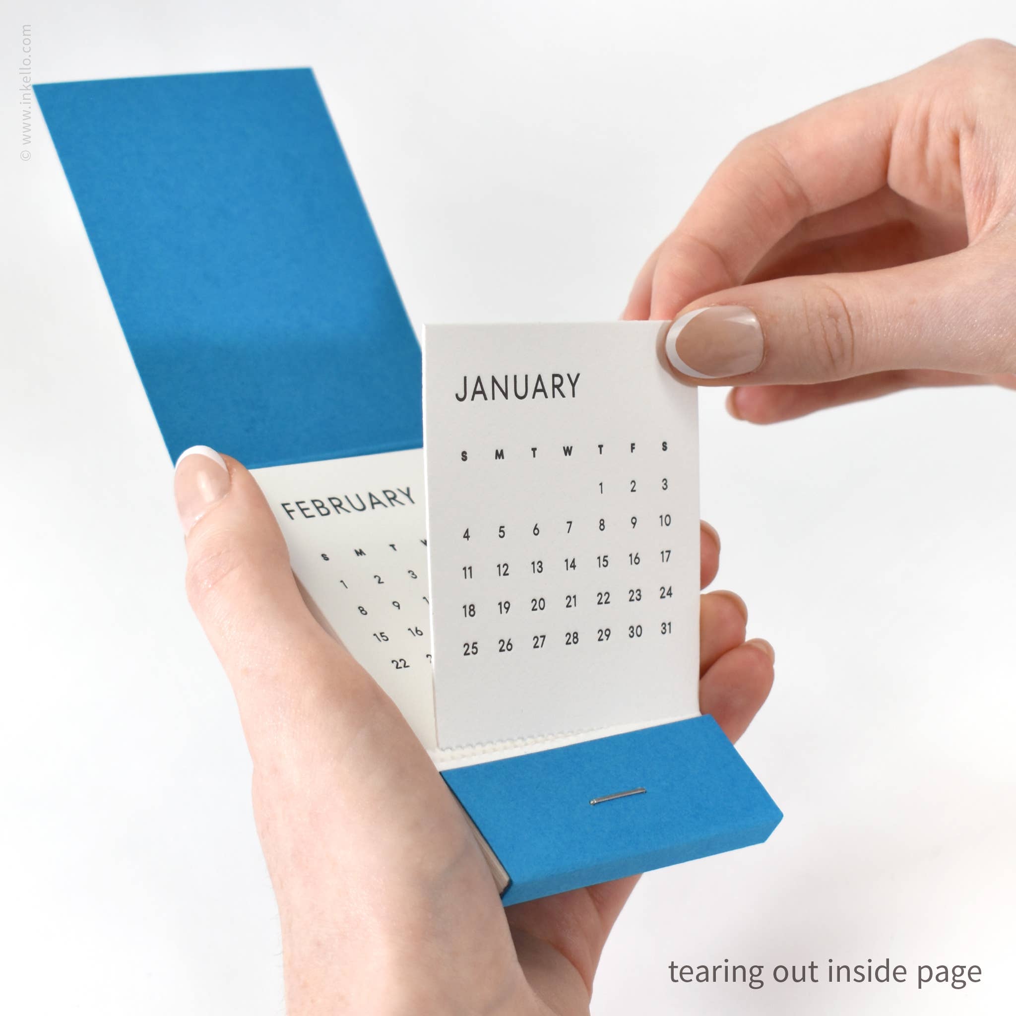 Inkello Letterpress - Wholesale Calendar - 2026 Matchbook Calendar™ (#107)10