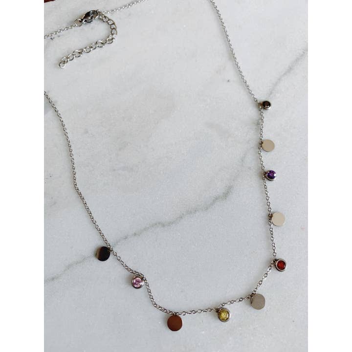 MYNT & GNISTRANDE CHOKER - GULD & SILVER ALTERNATIV för wholesale av ROCKY ROSA