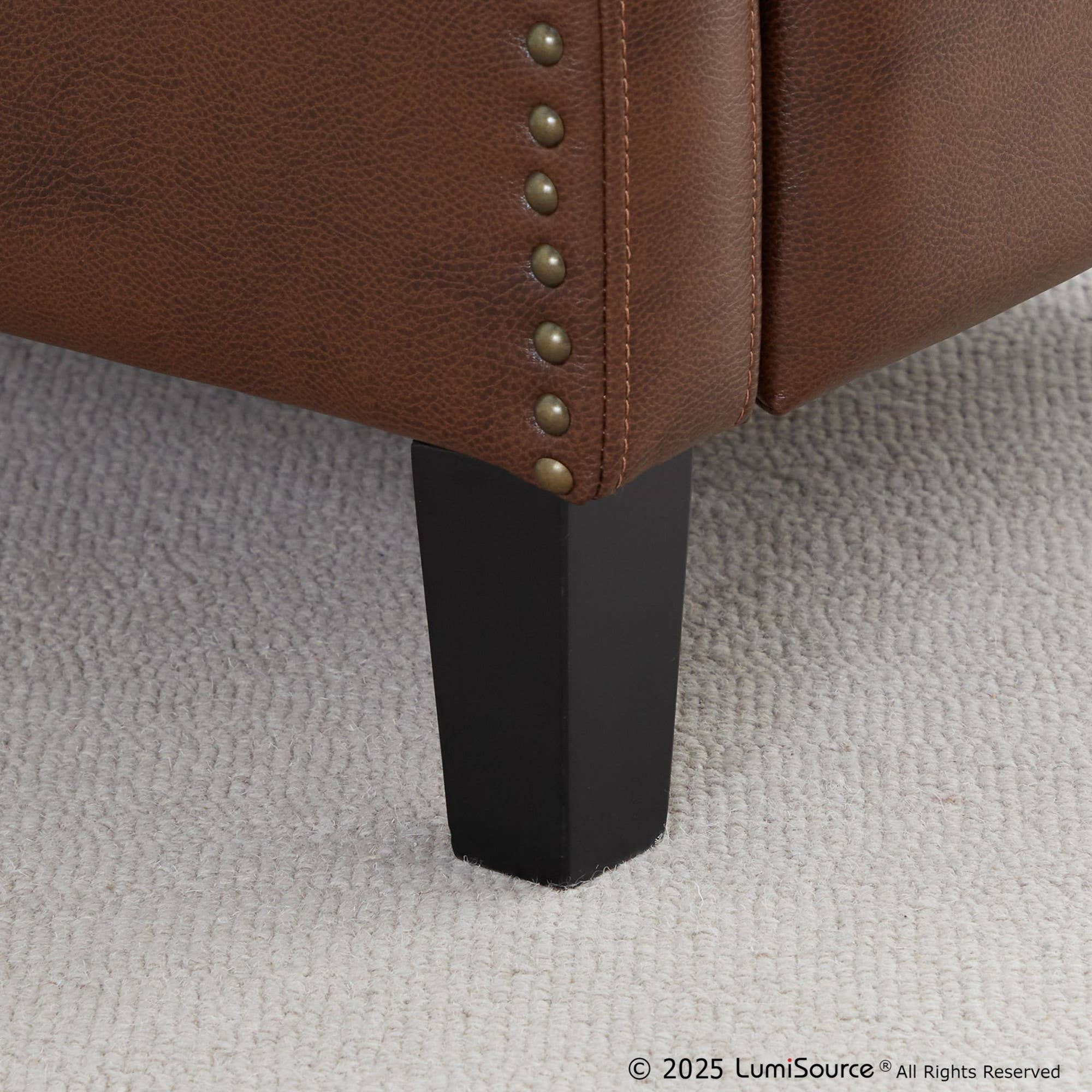 Stanley Recliner in Black Wood for wholesale on Faire14