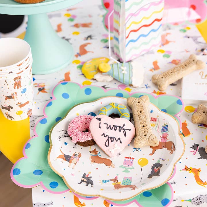 My Mind’s Eye - Wholesale Disposable Plate - PET1142 - Dog Party Plate