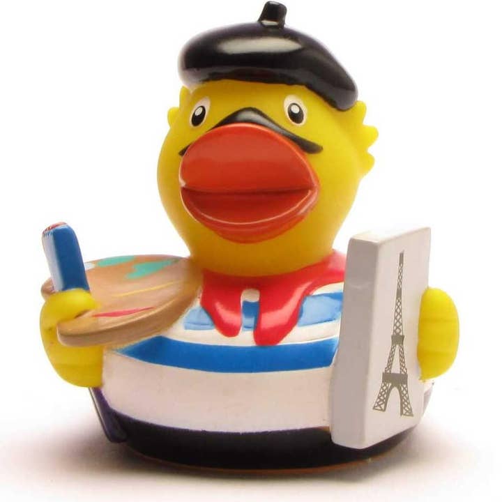 Duckshop – Brinquedo de banho - Bebé por atacado – Pato de borracha City Duck Paris2