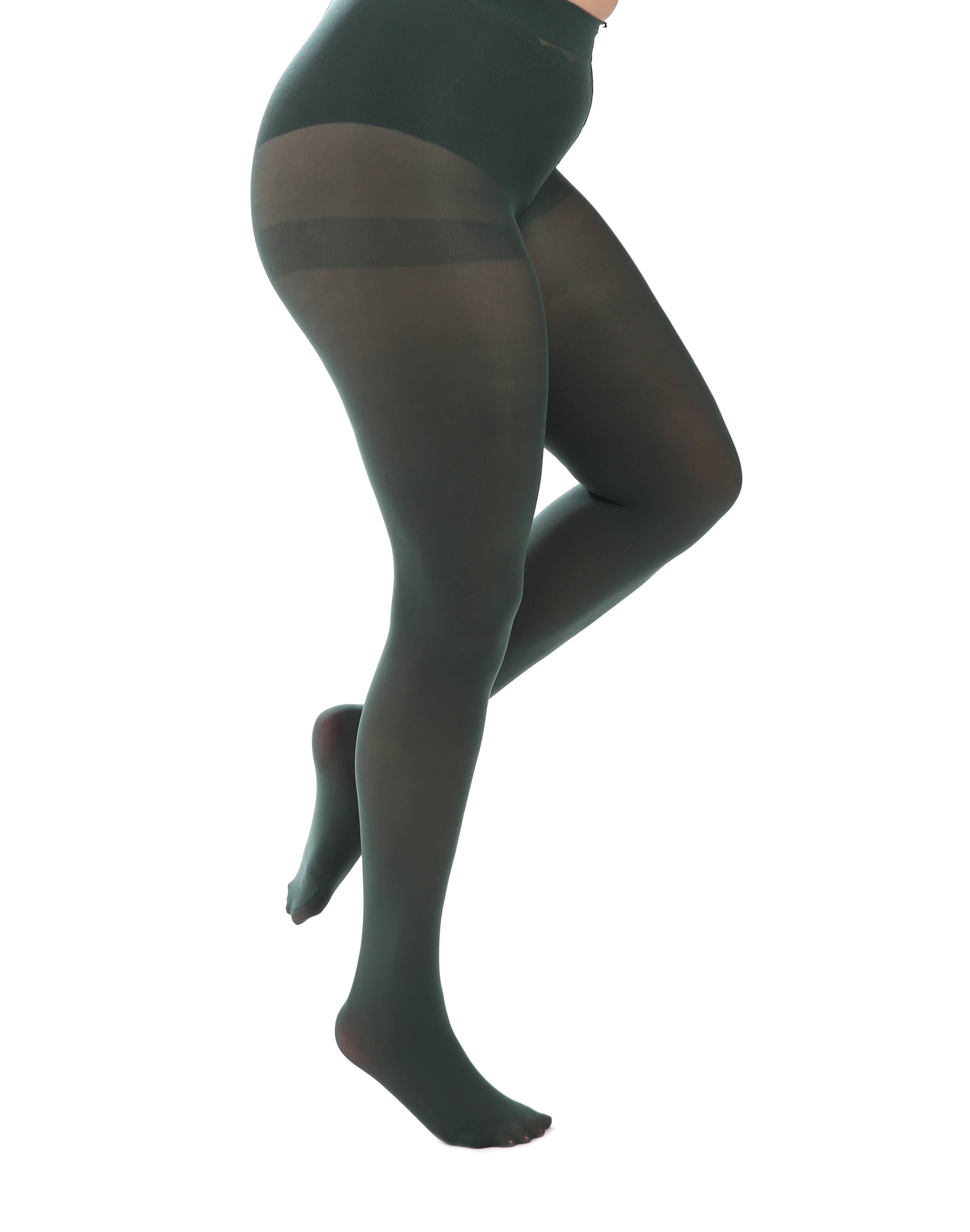 Pamela Mann - Wholesale Tights - Women's - 90 Denier Opaque Curvy Super Stretch Tights3