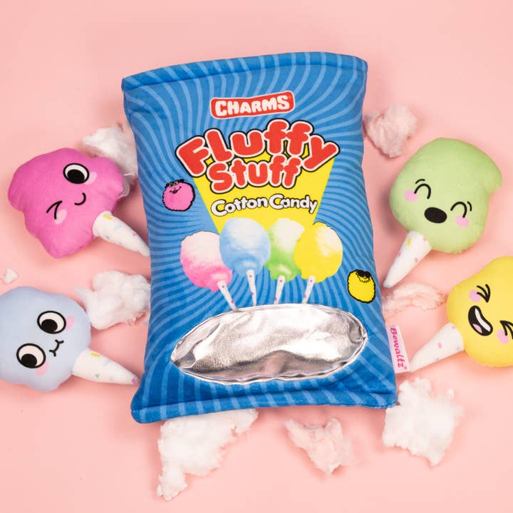 Mini Plushie - Fluffy Stuff Cotton Candy and other Purchase Wholesale stuff toys. Free Returns & Net 60 Terms on Faire trending on Faire.