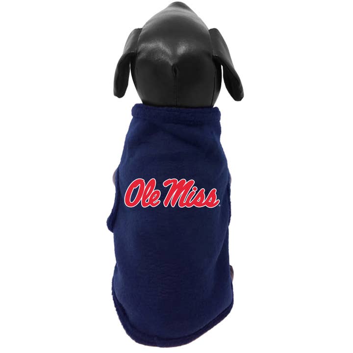 University of Mississippi - Polar Fleece Dog Sweatshirt for wholesale by All Star Dogs