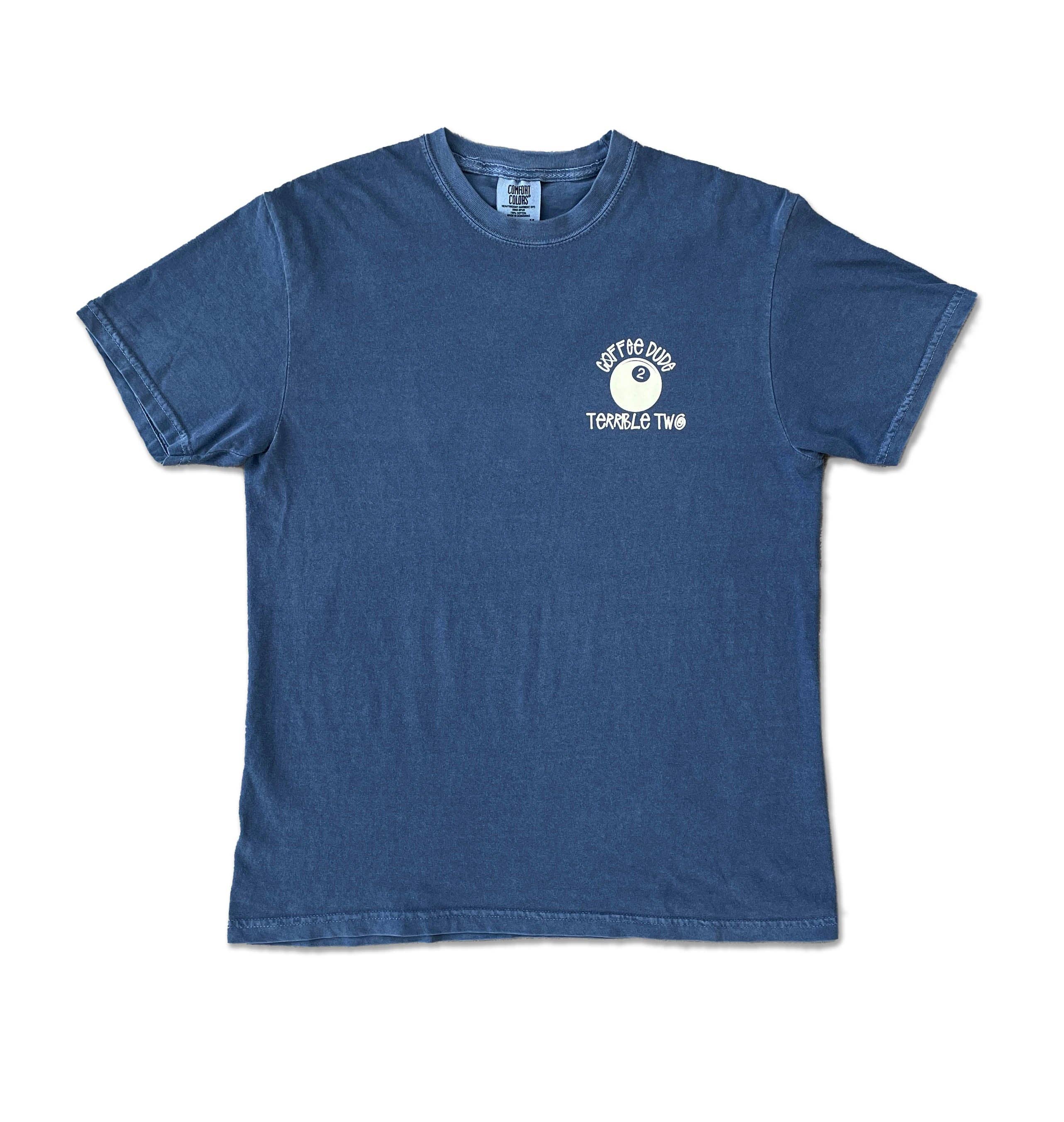 Coffee Dude - Wholesale Screen Printed T-Shirt - Unisex - Terrible Two - Tee2