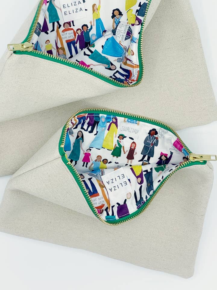 Pochette della collezione Equality per la vendita all'ingrosso da parte di Eliza Eliza