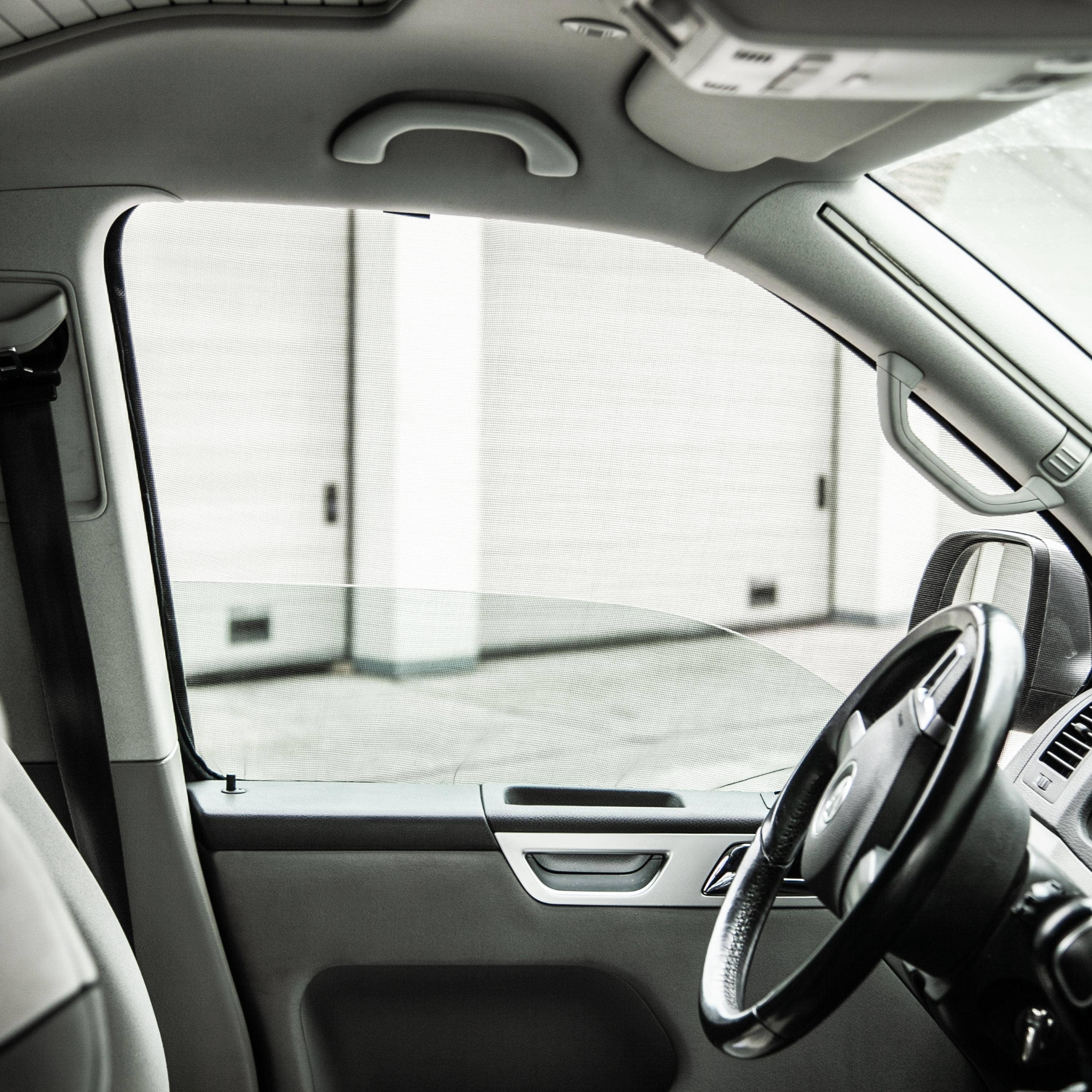 Mixcover GmbH – Engroshandel Insektsbekæmpelsesmiddel – 040 dele Højkvalitets myggenet kompatibelt med VW T5 T6 T6.1 California - nem installation og pålidelig beskyttelse mod myg5