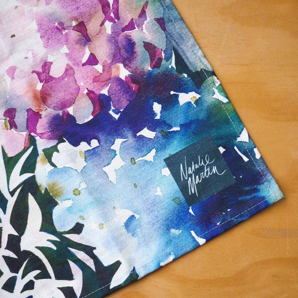 Natalie Martin | Australian Watercolour Artist - Wholesale Tea Towel - 'The Conservatory' Tea Towel2