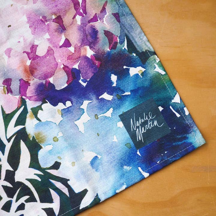 Natalie Martin | Australian Watercolour Artist - Wholesale Tea Towel - 'The Conservatory' Tea Towel2