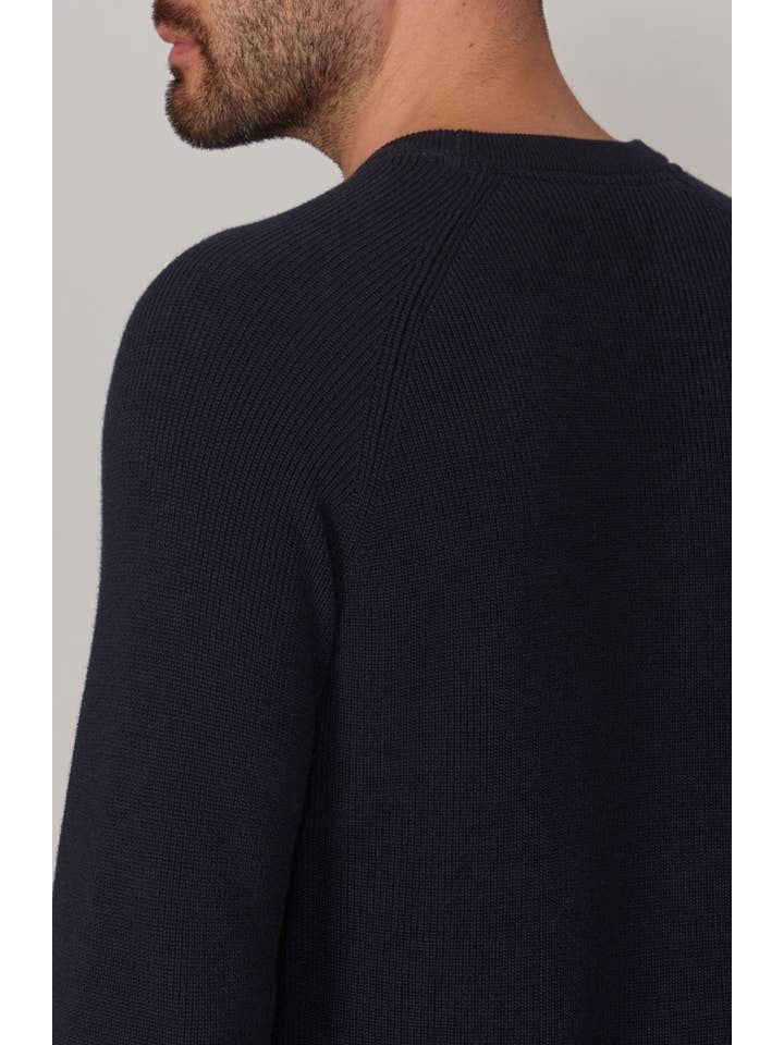 Paul James Knitwear - Wholesale Knitted jumper – Men′s - Mens Lightweight Cotton Fisherman Rib Jumper4