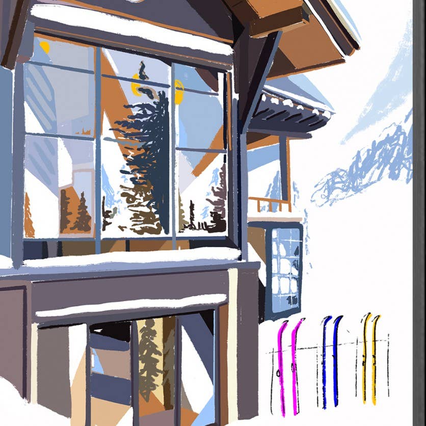 Atelier Contemporain - Wholesale Art Print - Fine Art Print - “The Chalet” - Jean-Philippe Henric14