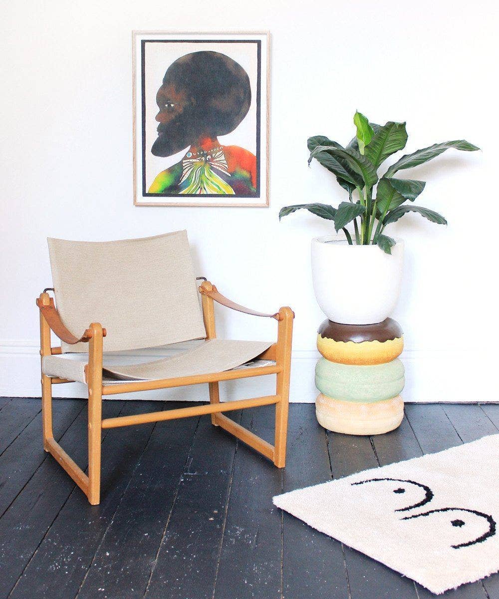 Third Drawer Down USA - Wholesale Tea Towel - Afromuses Couple (Man) x Chris Ofili2