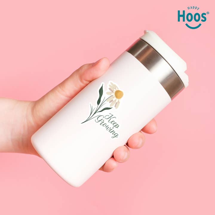 Happy Hoos - Wholesale Sticker - 3" Keep Growing Spring Sticker3