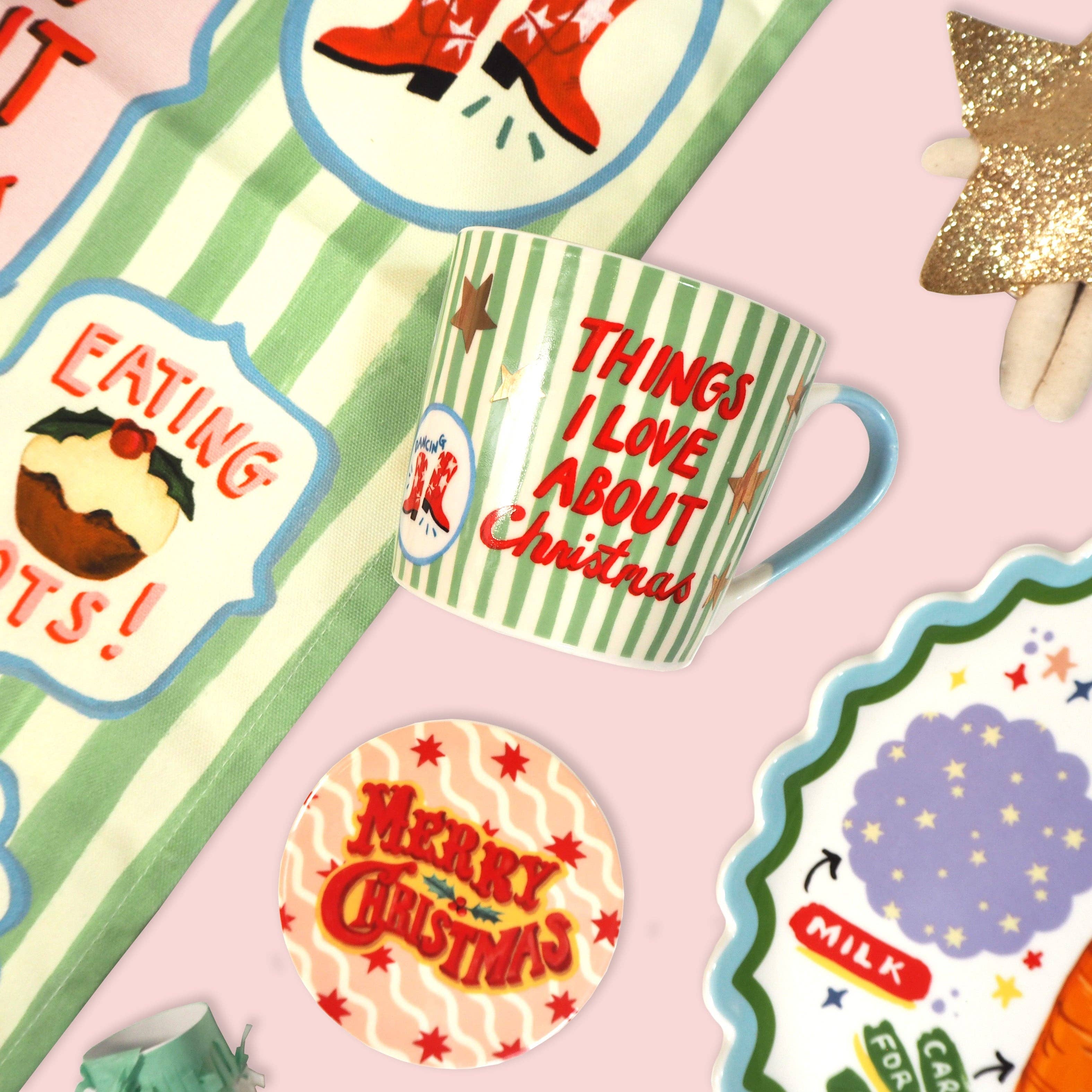 Eleanor Bowmer - Wholesale Coffee Mug - Things I Love About Christmas Mug5