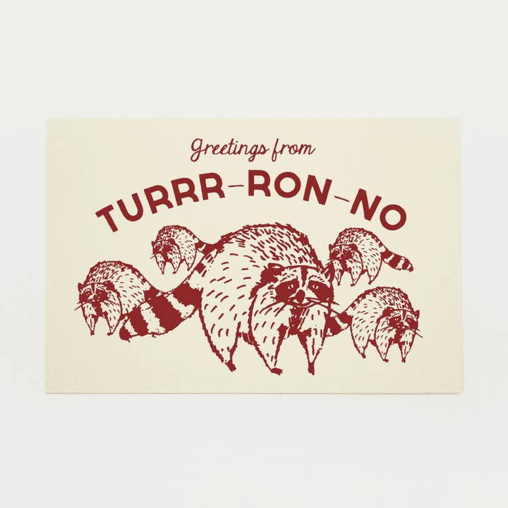 Kid Icarus - POSTCARD - Turr-Ron-No Raccoon for wholesale by Kid Icarus