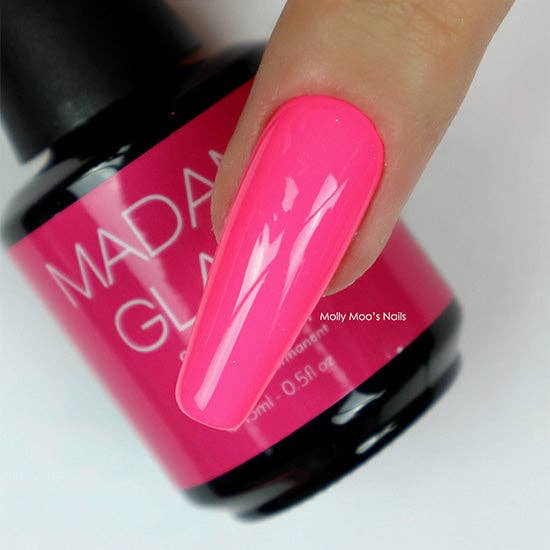 Madam Glam - Wholesale Nail Polish - Bright Barbie Pink3