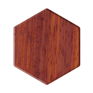 Mini Hex Chest - Padauk for wholesale by Elderwood Academy