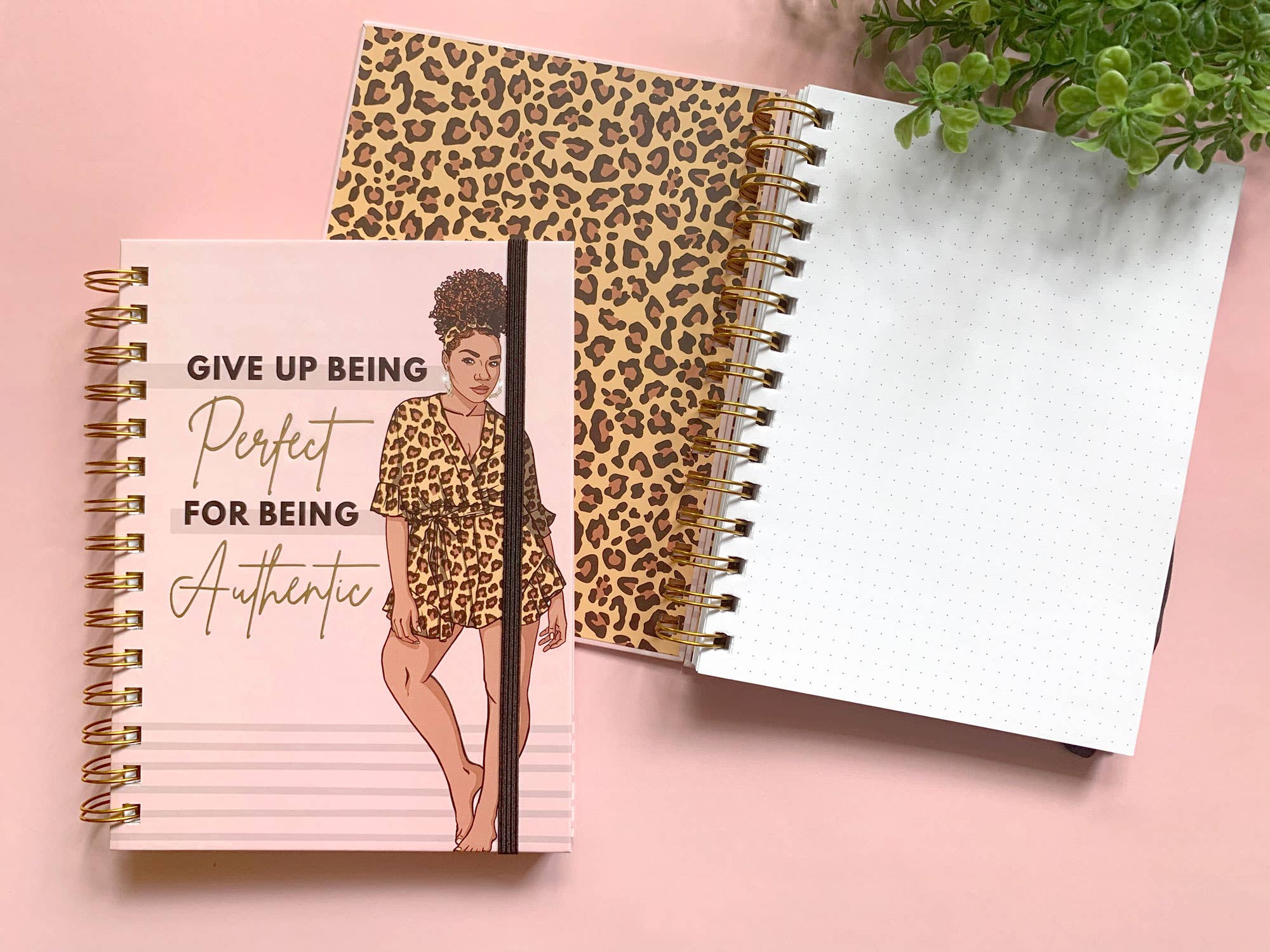 Paper House Productions - Wholesale Journal/Diary - Be Authentic Spiral Journal1