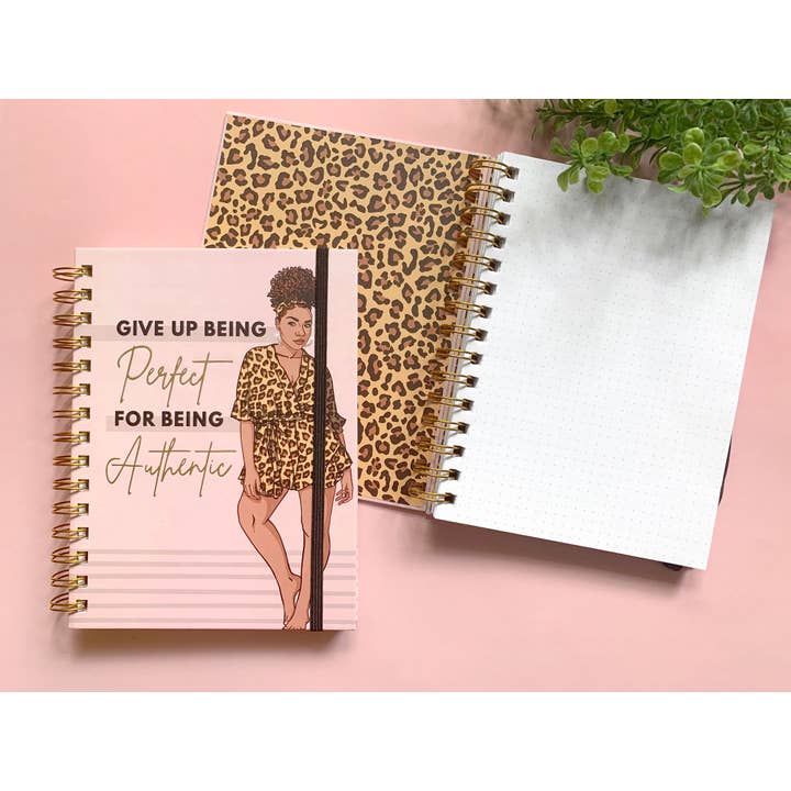 Paper House Productions - Wholesale Journal/Diary - Be Authentic Spiral Journal1