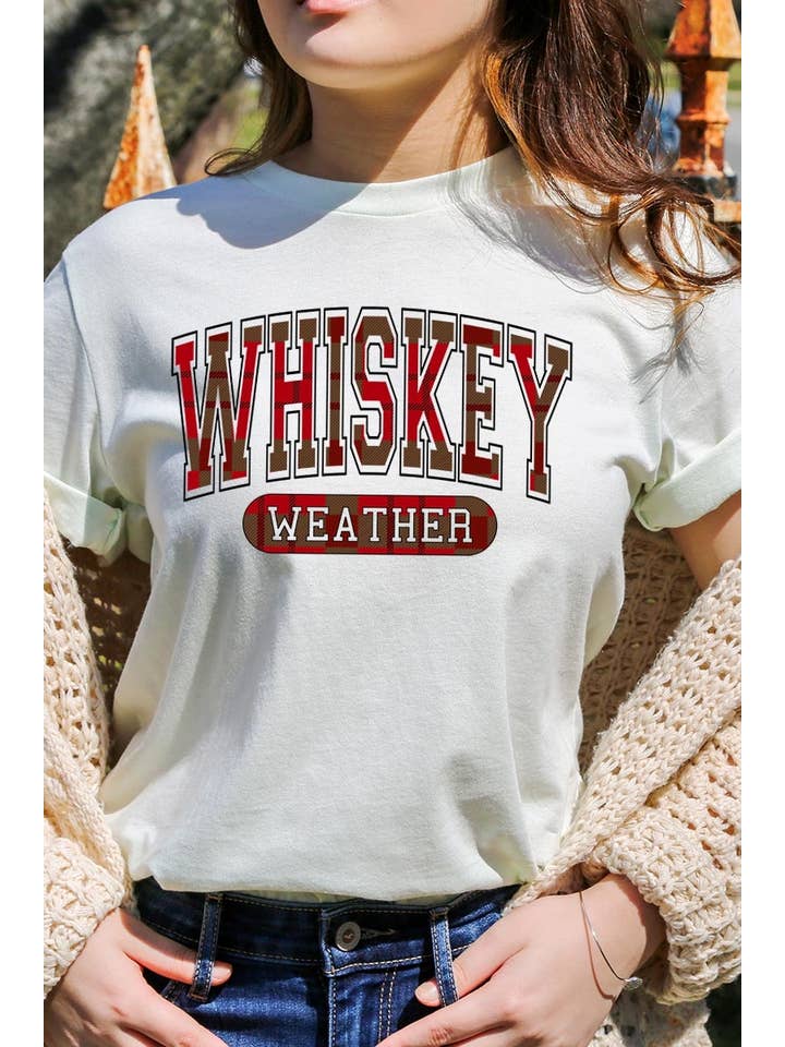 COLORBEAR - Wholesale T-Shirt (Graphic) - Women's - Whiskey Weather Graphic Tee19