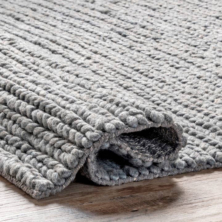 nuLOOM - Wholesale Area Rug - Hand Woven Chunky Woolen Cable Area Rug41