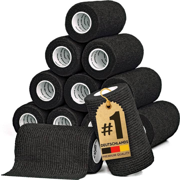 HUND IST KÖNIG - Wholesale Pet Bandana - Dog - DOG IS KING® adhesive bandages - self-adhesive bandage 12x4.7m