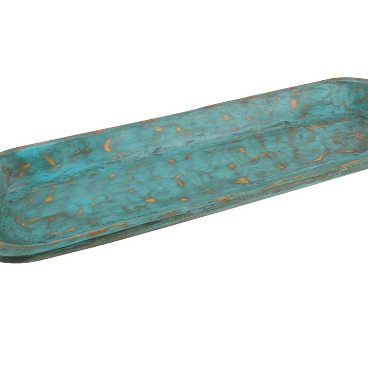 My Amigos Imports - Wholesale Decorative Plate/Dish/Bowl - Bella Dough Bowl-Wood-Home Decor-9W x 29-30L x 2-3D-Medium12