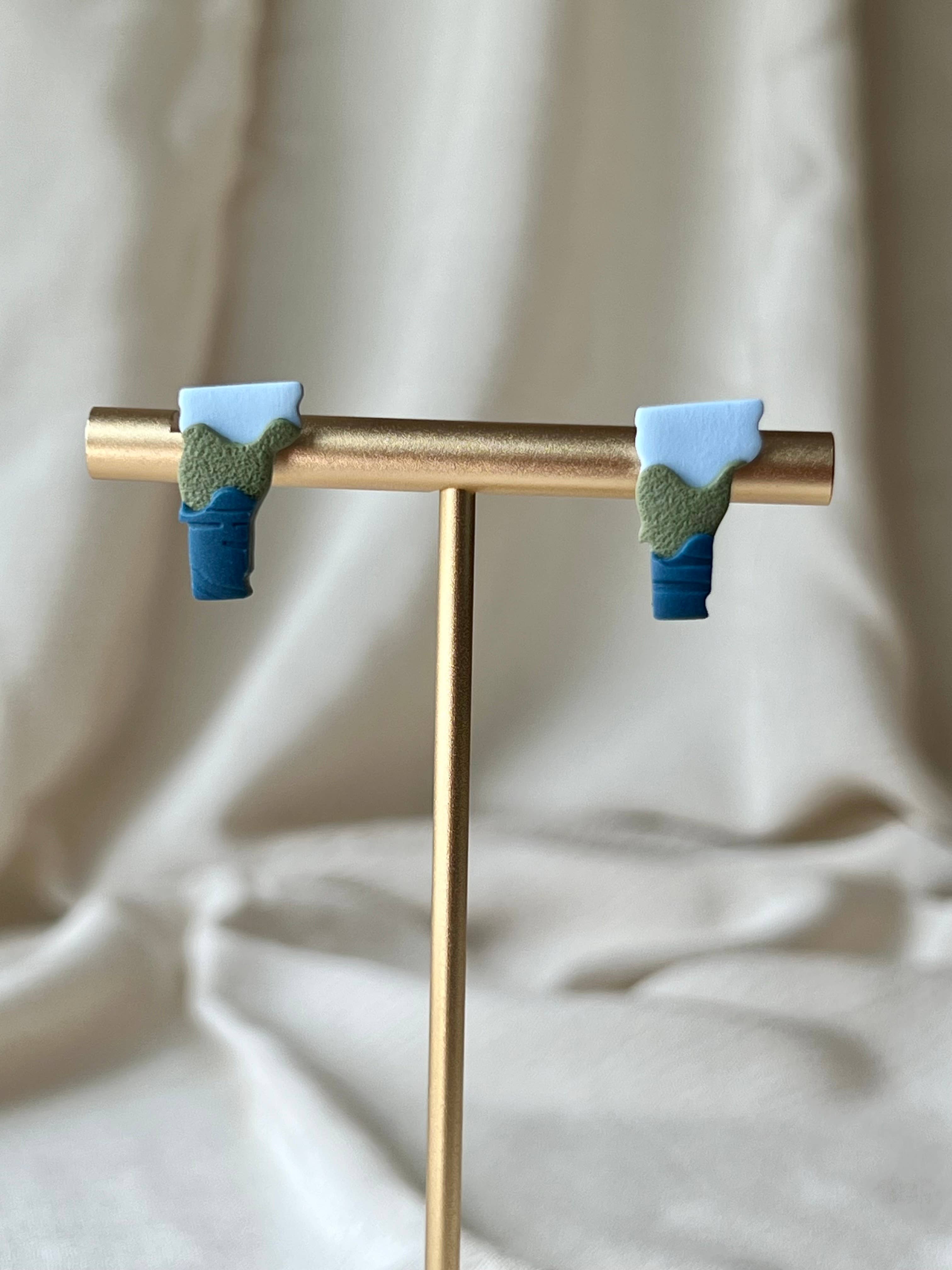 Hayden Handcraft - Wholesale Stud/Post Earrings - Vermont Landscape Studs2