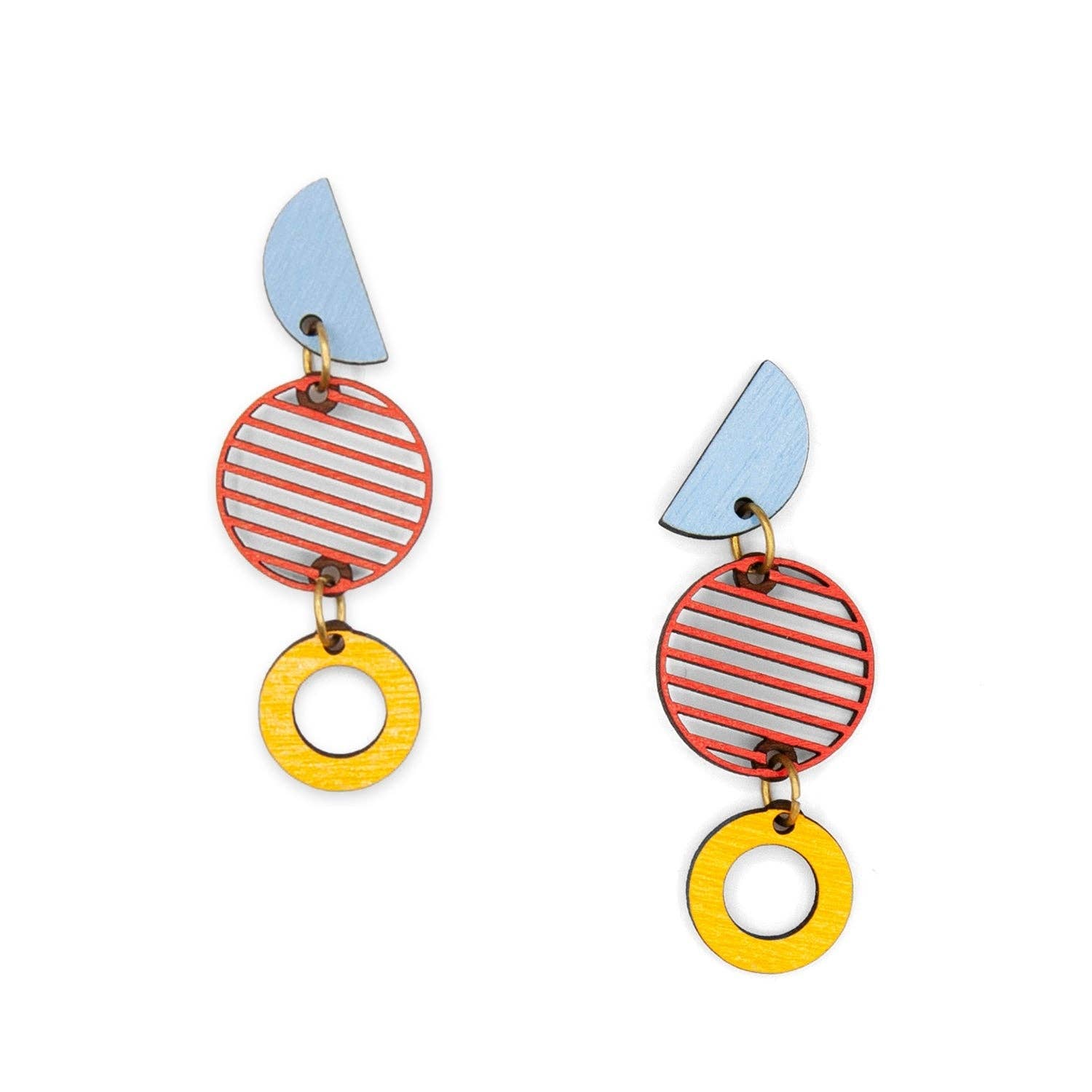 Materia Rica - Wholesale Dangle Earrings - Primary Colours2