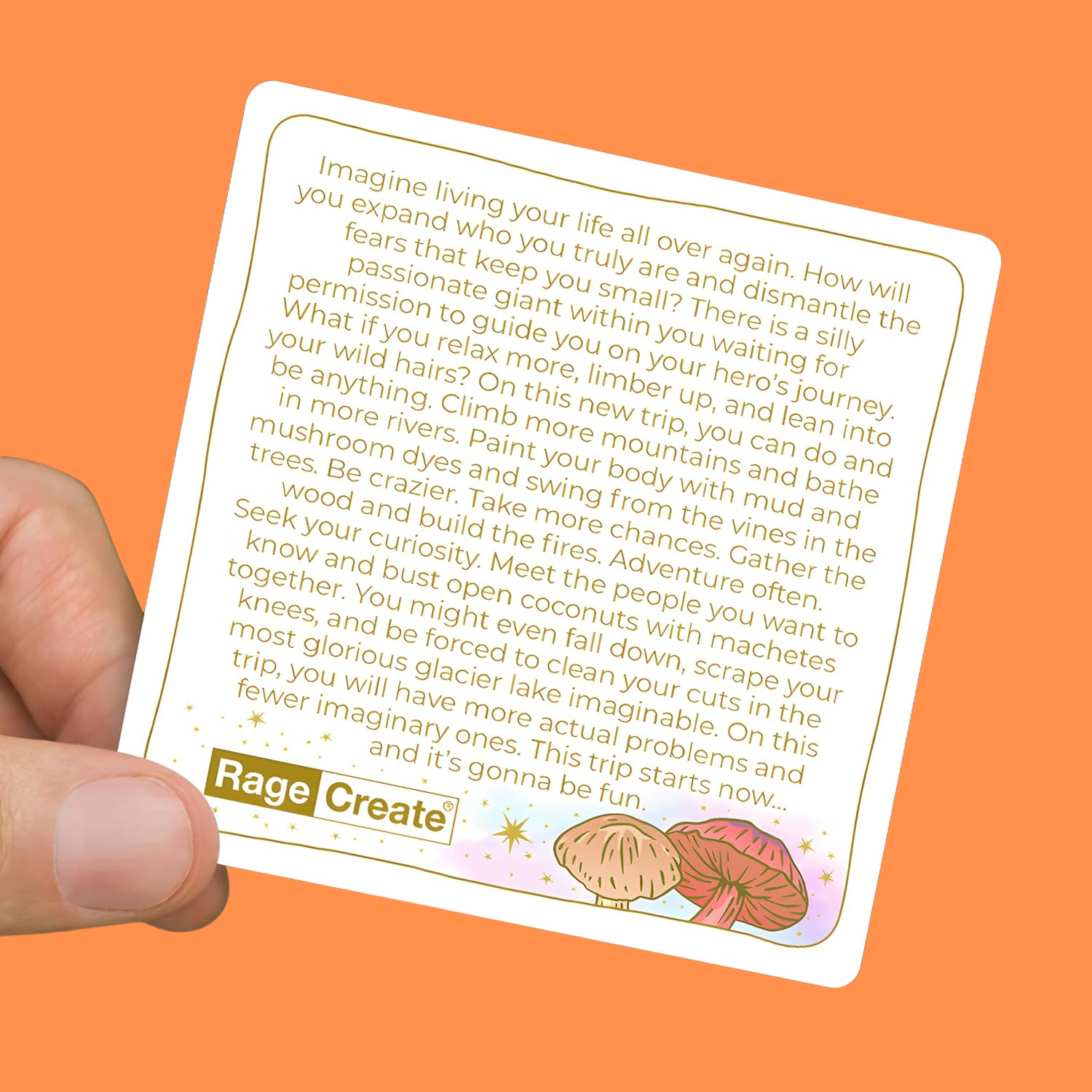 Rage Create - Wholesale Tarot Cards - Sweet-Ass Affirmations 3 Deck5