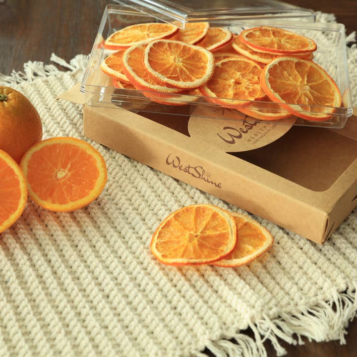 WestShine – wholesale Dried/dehydrated fruit – Organic Dried Orange Slices, Navel Orange, Pieces, Bits,3