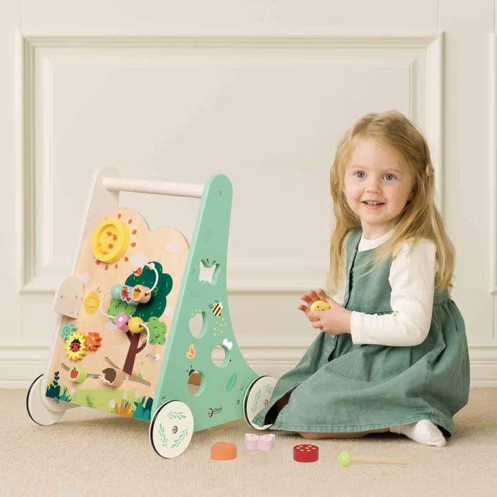 Hippychick - Wholesale Wood Toy - Kids - Classic World Forest Walker FSC Wooden Learning Baby Walker
2