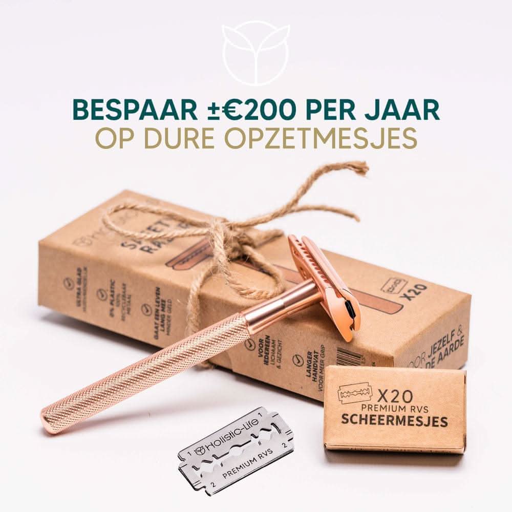 holistic-life – wholesale Rakhyvel – Safety Razor Rose - hållbar rakapparat utan plast3