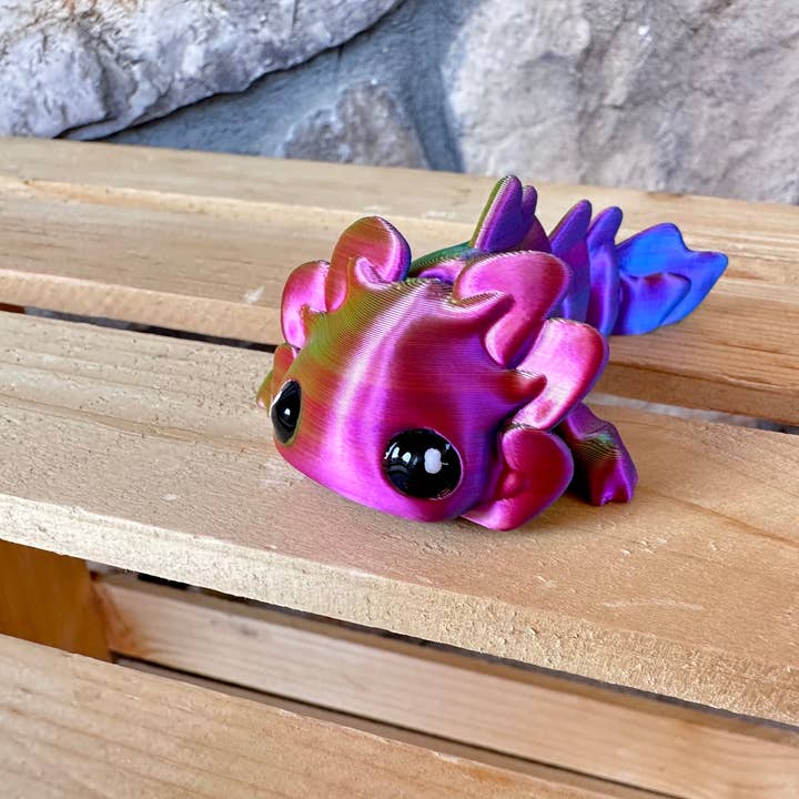 LNZ Custom Design - Wholesale Fidget Toy - Kids - Axolotl Tadpole1