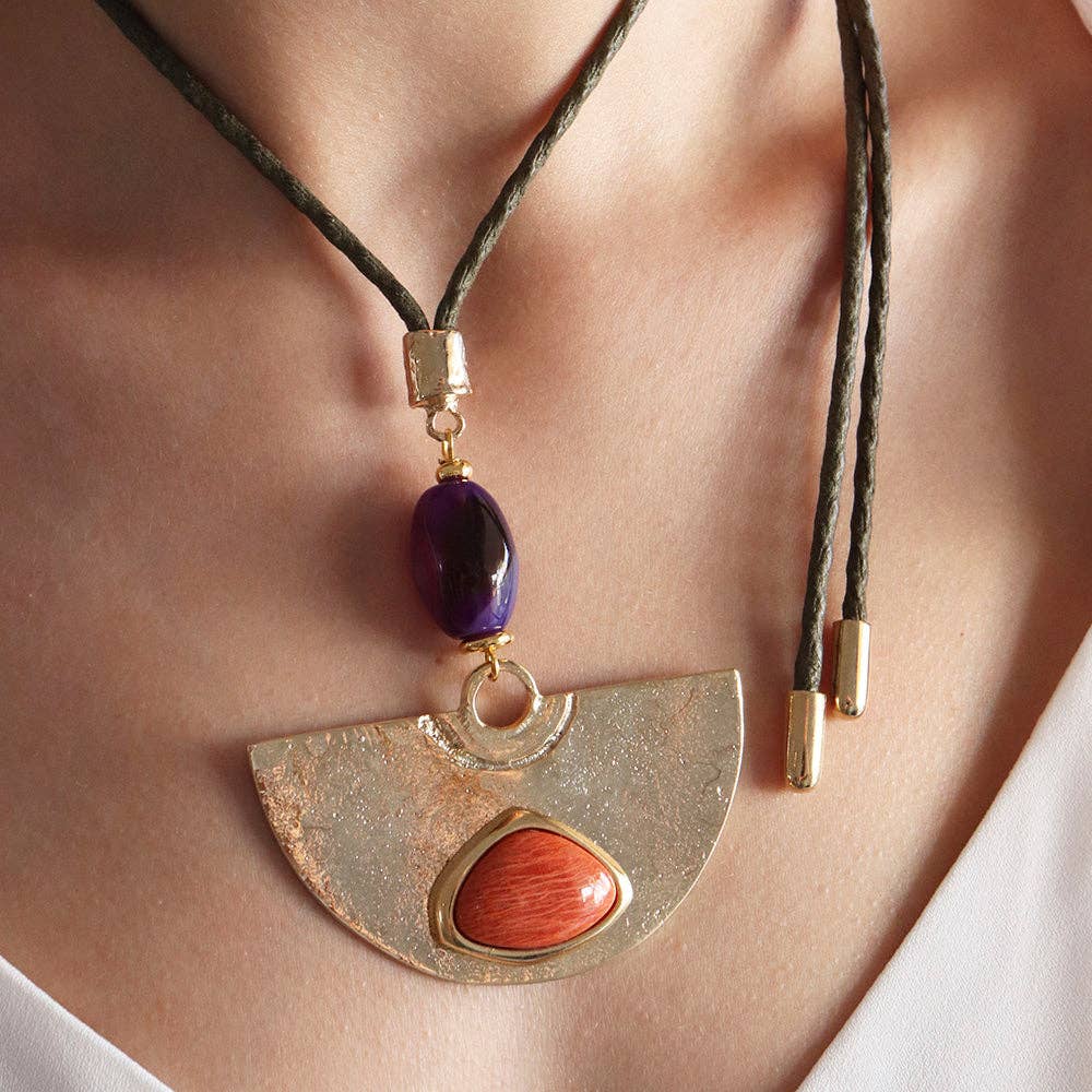 ÉMOLO – Gargantilha/coleira por atacado – Colar comprido Monsul VOLARE II5