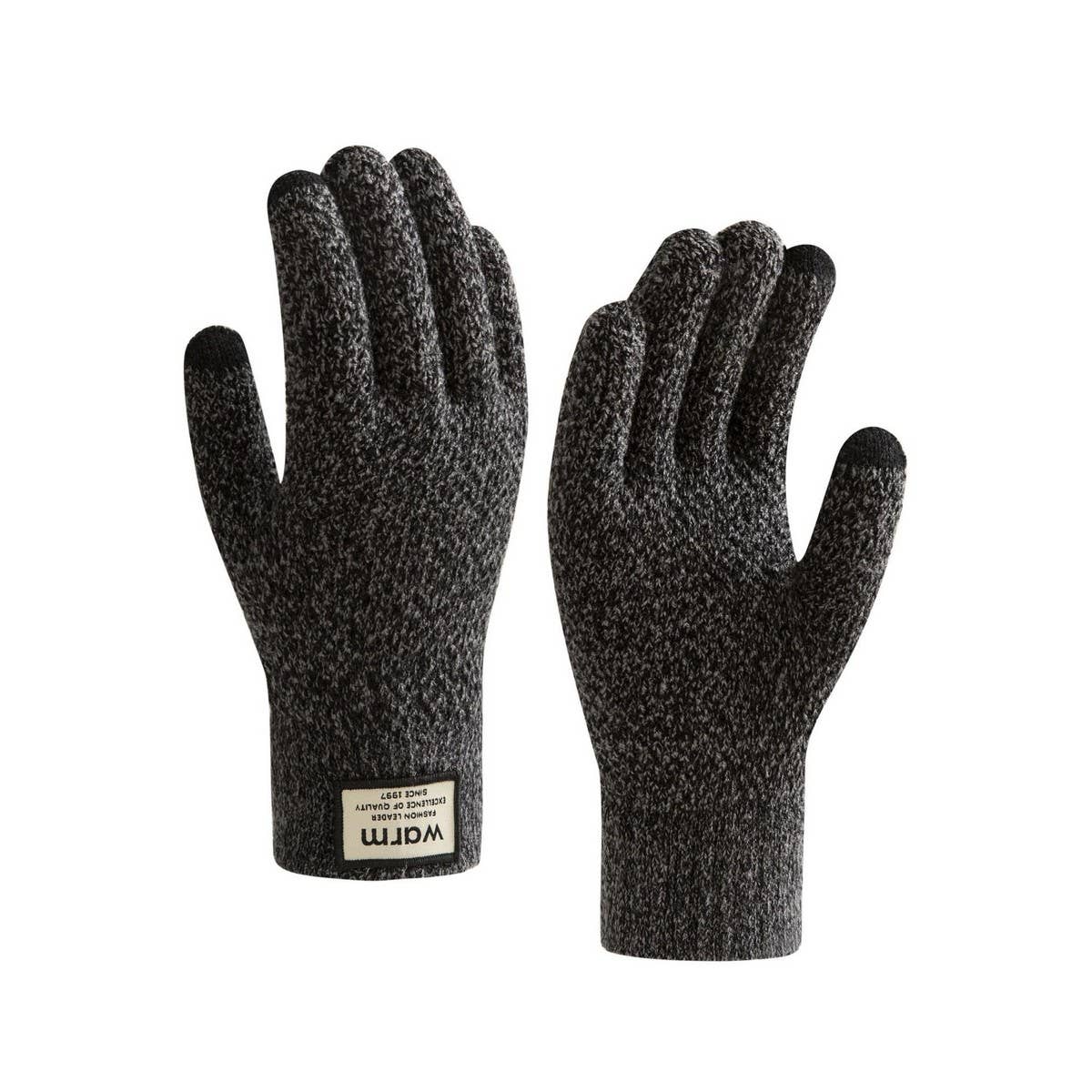 NINEXIS - Wholesale Gloves - Men's - CWAG00541_MEN WINTER WARM KNIT TOUCHSCREEN GLOVES3