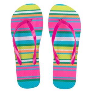 Comfortable Wholesale rainbow flip flops For Ladies And Young