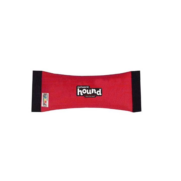 Petdropshipper - Wholesale Pet Toy - Dog - Outward Hound Fire Hose Sqeek N Fetch Dog Toy Red 1ea/MD